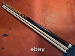 PFD Studios Paul Drexler Custom Pool Cue With 2 Maple Shafts. 8 Point