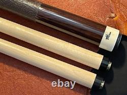 PFD Studios Paul Drexler Custom Pool Cue With 2 Maple Shafts. Horn Cap & Joint