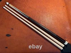 PFD Studios Paul Drexler Custom Pool Cue With 2 Maple Shafts. Horn Cap & Joint