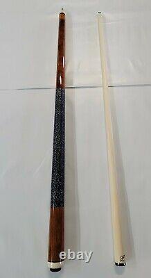 POOL CUE BY J. PECHAUER CUSTOM CUES JP USA (Danish with J. Pechauer cue case)