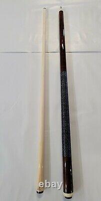 POOL CUE BY J. PECHAUER CUSTOM CUES JP USA(Rosewood with J. Pechauer cue case)