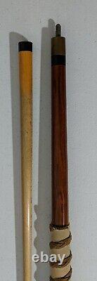 Palmer Custom Pool Cue WithCustom Grip & Case Vintage 20.5oz 57.5in See Pictures