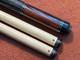 Pat Diveney Custom Pool Cue With 2 Maple Shafts. Leather Wrap