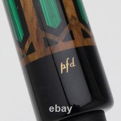 Paul Drexler PFD Custom Cue Malachite & Ebony Inlays Uni-Loc Billiard Pool stick
