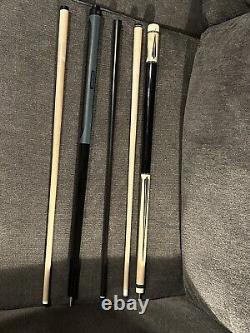 Pechauer Custom pool Cue With Case, Extra's included