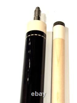Pechauer Jp3 Custom Pool Cue Ebony Leather Wrap 12.75 New Ship Free Free Case
