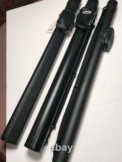 Pechauer Jp3 Custom Pool Cue Ebony Leather Wrap 12.75 New Ship Free Free Case