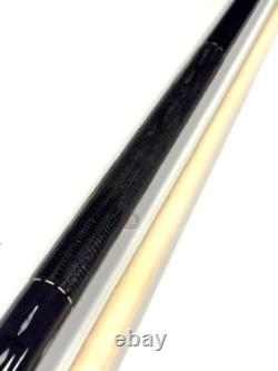 Pechauer Jp3 Custom Pool Cue Ebony Leather Wrap 12.75 New Ship Free Free Case