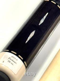 Pechauer Jp3 Custom Pool Cue Ebony Leather Wrap 12.75 New Ship Free Free Case