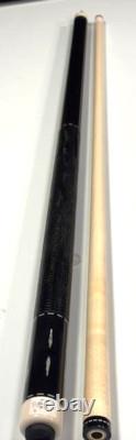 Pechauer Jp3 Custom Pool Cue Ebony Leather Wrap 12.75 New Ship Free Free Case