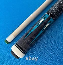 Pechauer P19-M with custom TURQUOISE juma Pool Cue 10% Off Ready To Ship