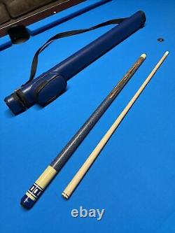 Player's Custom 808 Inlaid Pool Cue With Matching Case