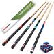 Pool Cues Set Of 4 Pool Cue Sticks Made Canadian Maple Wood Extra 4 Pool Cha