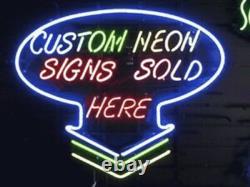 Pool Shark Billiards Bar 17x17 Neon Sign Light Lamp With HD Vivid Printing