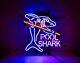 Pool Shark Billiards Neon Lamp Light Sign 24x20 Bar Beer Hanging Nightlight Ey