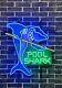 Pool Shark Table Billiards Game 24x20 Neon Light Sign Lamp Hd Vivid Printing