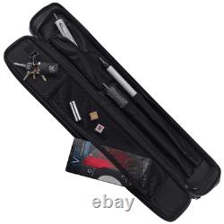 Pro Series Custom Pool/Billiards Case LC948W Holds 4 Butts, 8 shafts, Jump Cu