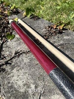 Purple Heart Player By Carl Giuli Custom Pool Cues, 3/8 X 10 Pin. 1 Shaft