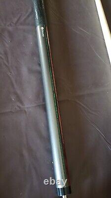 RARE Lucasi Duo LZDU12 Pool Cue 219 With Zero Flexpoint Shaft Green Red