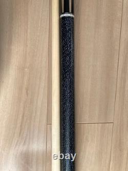 ROBERTSON Pool Cue Black Beige Custom Quick Joint Billiard Stick Excellent