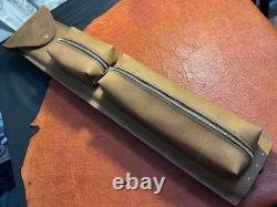 Randy Cantrell Envelope Style Custom Pool Case 2x4 Caramel Leather