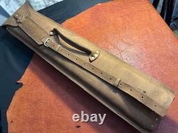 Randy Cantrell Envelope Style Custom Pool Case 2x4 Caramel Leather