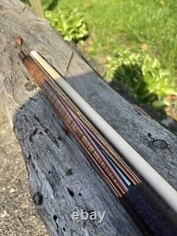 Rare Joss Custom pool Cue, Unique Mother Of Pearl Inlays, 1 Shaft