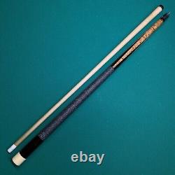 Rare Vintage Espiritu Custom Pool Cue Ebony Black Gray 93