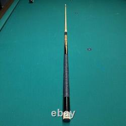 Rare Vintage Espiritu Custom Pool Cue Ebony Black Gray 93