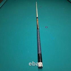 Rare Vintage Espiritu Custom Pool Cue Ebony Black Gray 93