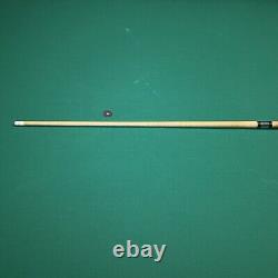 Rare Vintage Espiritu Custom Pool Cue Ebony Black Gray 93