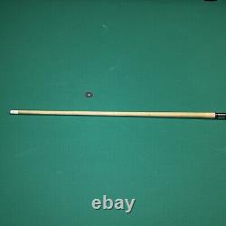 Rare Vintage Espiritu Custom Pool Cue Ebony Black Gray 93