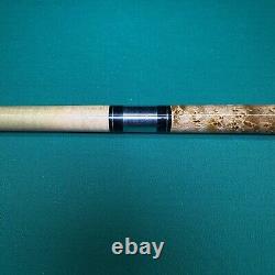 Rare Vintage Espiritu Custom Pool Cue Ebony Black Gray 93