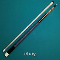 Rare Vintage Espiritu Custom Pool Cue Ebony Black Gray 93