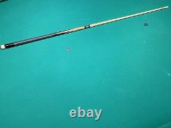 Rare Vintage Espiritu Custom Pool Cue Ebony Black Gray 93