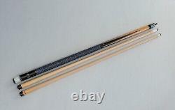 Rare Vintage Russ Espiritu Custom Pool Cue Ebony 2000 Nice