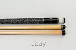 Rare Vintage Russ Espiritu Custom Pool Cue Ebony 2000 Nice