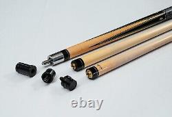 Rare Vintage Russ Espiritu Custom Pool Cue Ebony 2000 Nice