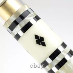 Rich Custom Cue 4-Veneer Maple/Ebony 5/16-18 Flat Joint Billiards Pool stick