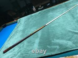 Ricks Custom Pool Cue 58 15/16 19.3 ounces Cocobolo Elk Master Soft Tip