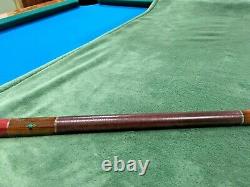 Ricks Custom Pool Cue 58 15/16 19.3 ounces Cocobolo Elk Master Soft Tip