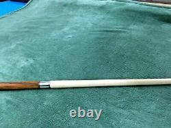 Ricks Custom Pool Cue 58 15/16 19.3 ounces Cocobolo Elk Master Soft Tip