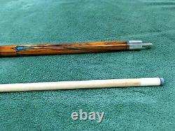 Ricks Custom Pool Cue 58 15/16 19.3 ounces Cocobolo Elk Master Soft Tip