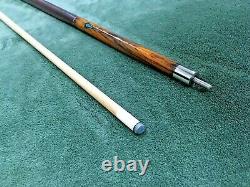 Ricks Custom Pool Cue 58 15/16 19.3 ounces Cocobolo Elk Master Soft Tip