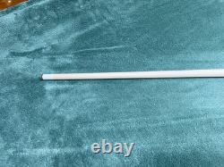 Ricks Custom Pool Cue Big Leaf Oak 59 18.5 oz Ebony Points Inlays Moori Medium Ricks Custom Pool Cue Big Leaf Oak 59 18.5 oz Ebony Points Inlays Moori Medium