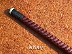 Roberto Franco Custom Jump Pool Cue. Amboyna Red