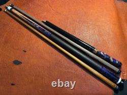 Roberto Franco Custom Pool Cue Set. With Kielwood Shaft. Matching Jump Cue