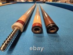 Roger Allen Custom Built Sneaky Pete Pool Cue With Keith Josey Keilwood Shaft