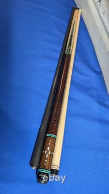 Rosewood/Birdseye Jacoby Custom Pool Cue UnilocQRelease 2 shafts 18.70oz 12.30mm