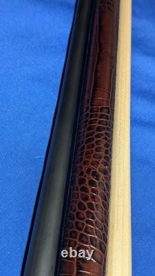 Rosewood/Birdseye Jacoby Custom Pool Cue UnilocQRelease 2 shafts 18.70oz 12.30mm